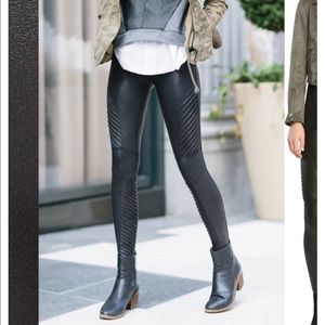 Spanx Moto Leggings - Large